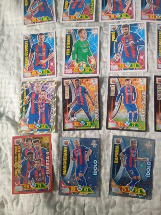 Colección cromos Barcelona Adrenalyn 2016
