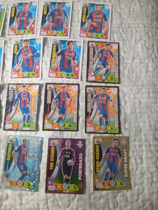 Colección cromos Barcelona Adrenalyn 2016