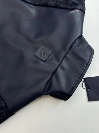 Giubbino Louis Vuitton Monogram Blu