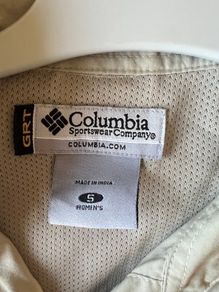 Camisa Técnica Mujer Columbia Talla S