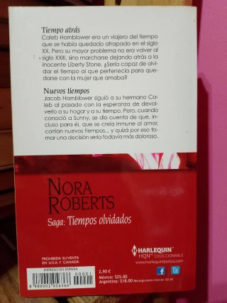 "Tiempo atrás" y "Tiempos nuevos" de Nora Roberts