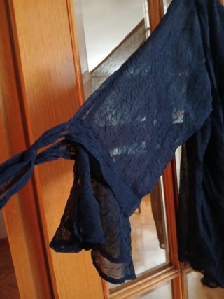 Camisa azul marino forrada talla XXXL