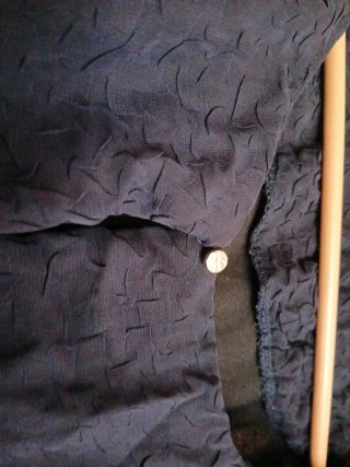 Camisa azul marino forrada talla XXXL