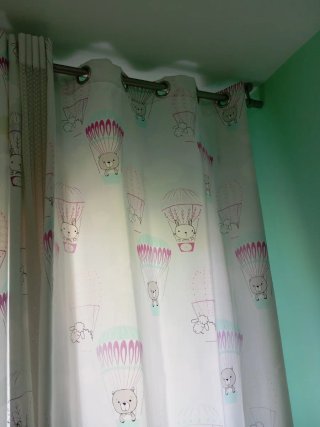2 Cortinas Infantiles Estampadas 135×240