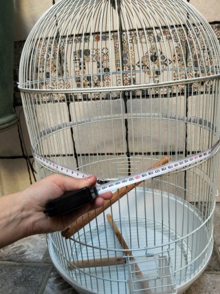 Jaula grande para pájaros