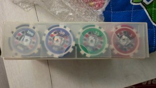100 Fichas de Póker 11,5g Holográficas
