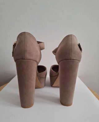Zapatos de tacón plataforma T37