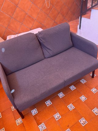 Sofá 2 plazas Ikea gris