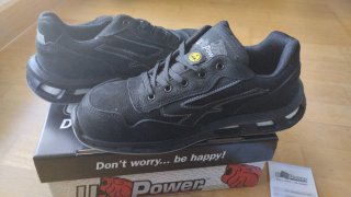 Zapatos de seguridad U-Power negros
