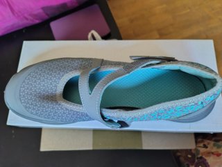 Bailarinas Newfeel Gris Azul Talla 39