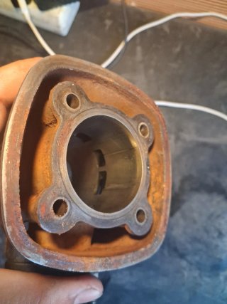 Cilindro Piaggio Top Negro