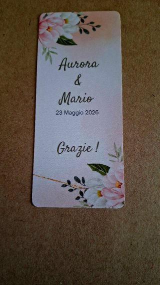 Segnaposto personalizzati