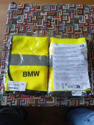 Chaleco reflectante BMW