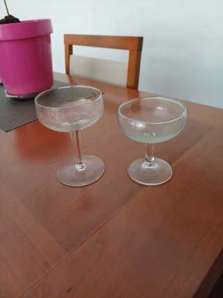 Copas de cóctel antiguas
