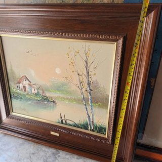 Cuadro Óleo Original V. Soler - Paisaje