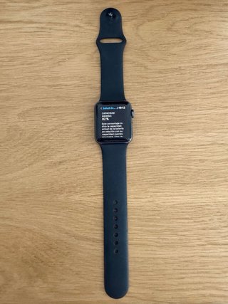 Apple Watch Series 3 de 38 mm gris espacial