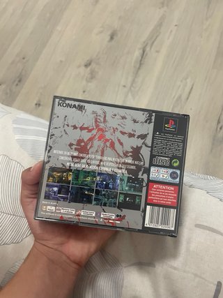 Metal Gear Solid PS1 (Black Label) - PAL España