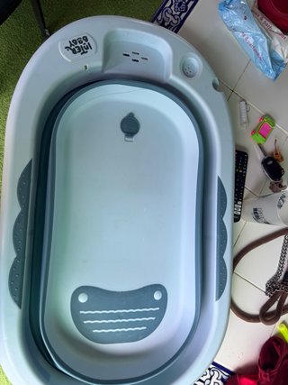 Bañera portátil plegable para niños