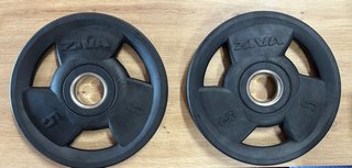 Conjunto discos olímpicos ZIVA