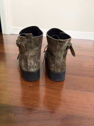 Botines camuflaje con cordones Pepe Cantero