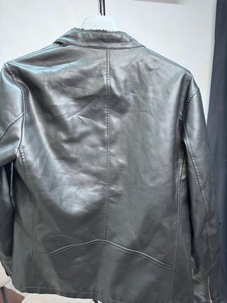 Chaqueta efecto piel Celio Negra