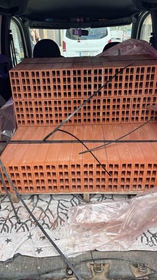 Ladrillos huecos 50x20x7