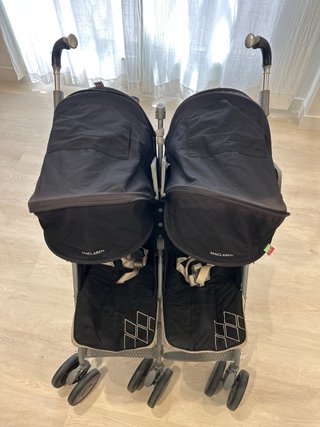 Carrito Doble Maclaren twin techno
