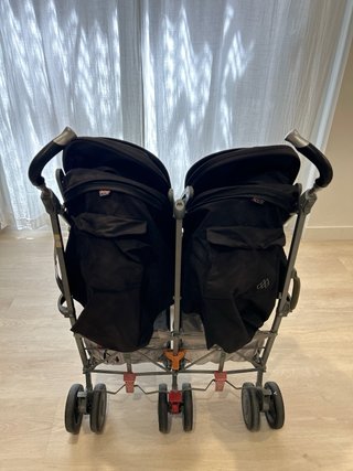 Carrito Doble Maclaren twin techno