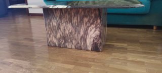 Mesa de mármol 128x70 cm