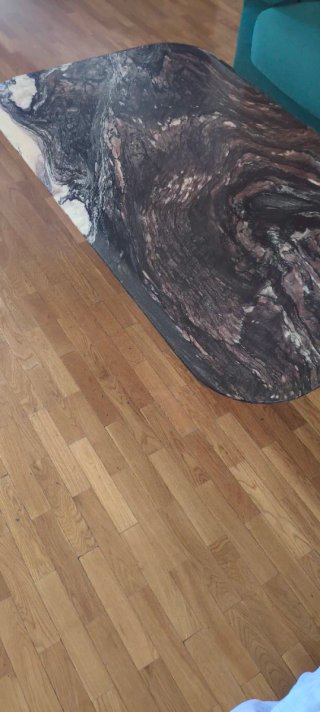 Mesa de mármol 128x70 cm