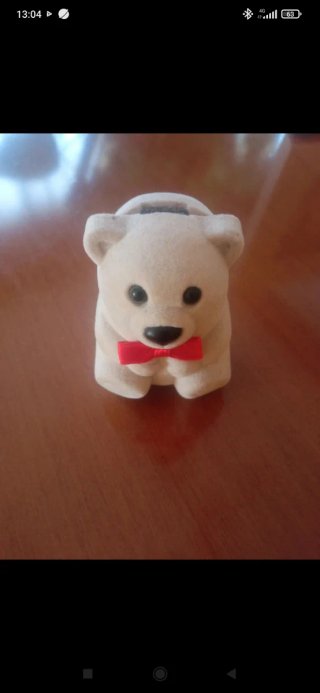 Cajita regalo osito con pajarita