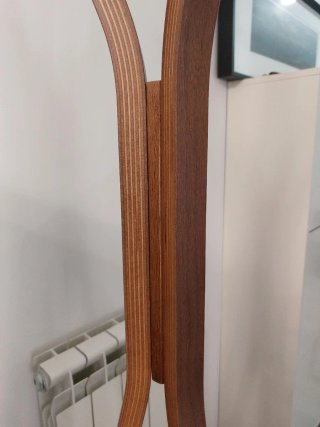 Perchero Kave Home Madera Oscura