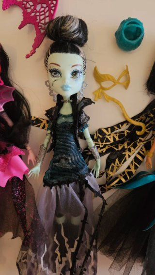 Lote 3 Bonecas Monster High Ghouls Rule