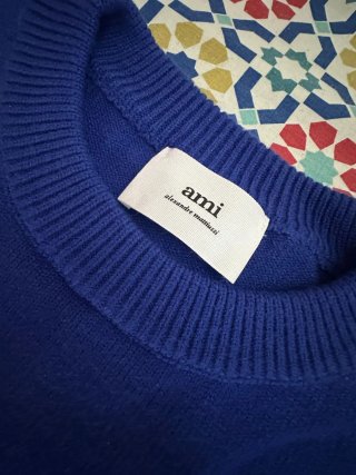 Jersey Ami Paris Corazón A Azul Talla S