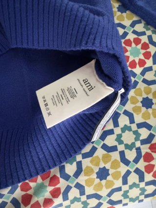 Jersey Ami Paris Corazón A Azul Talla S