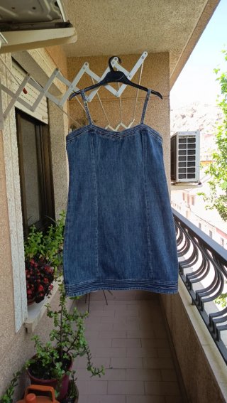 Vestido vaquero tirantes regulables