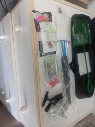 Kit pesca iniciación portátil