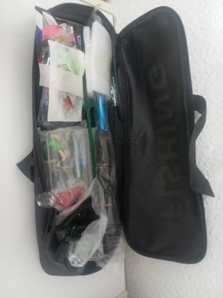 Kit pesca iniciación portátil