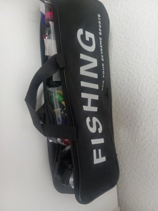 Kit pesca iniciación portátil