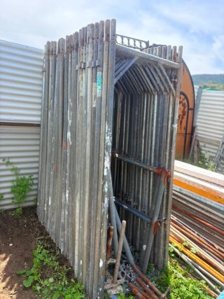 Andamios metálicos para construcción