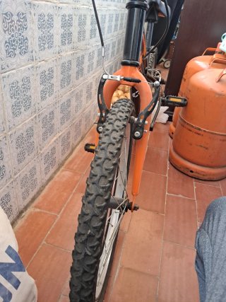 Bicicleta Naranja