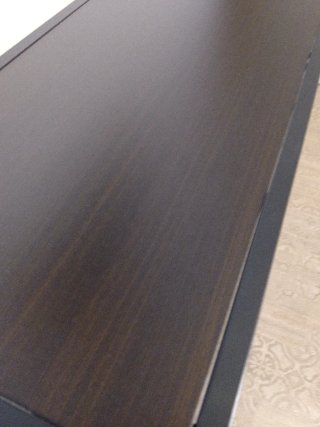 Estantería IKEA VITTSJÖ Negra y Transparente