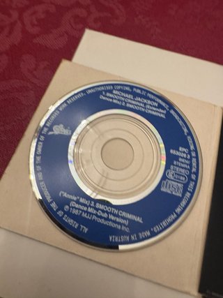 Michael Jackson Smooth Criminal CD 3 Europeo