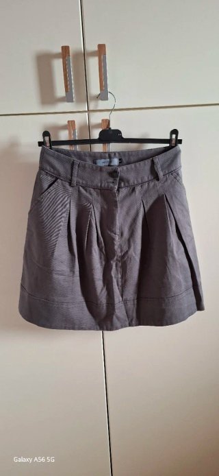 Minigonna Imperial grigia donna tg S