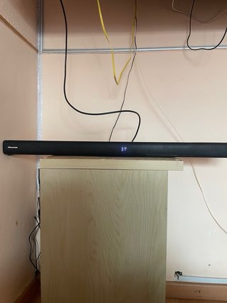 Barra de sonido negra