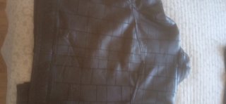 Cazadora Piel Vintage Negra