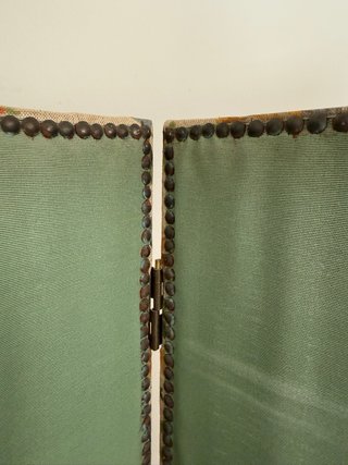 ¡URGE VENTA POR TRASLADO! Biombo tapizado floral