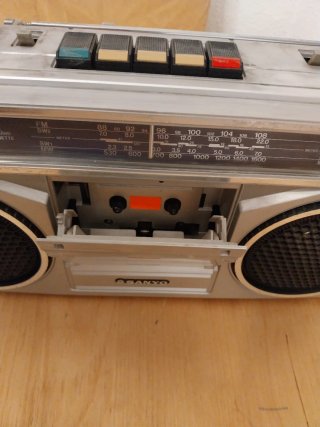 Radio Sanyo Boombox Años 80