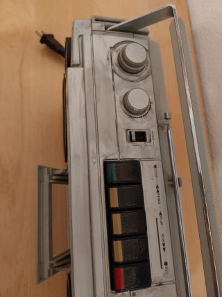 Radio Sanyo Boombox Años 80