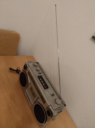 Radio Sanyo Boombox Años 80
